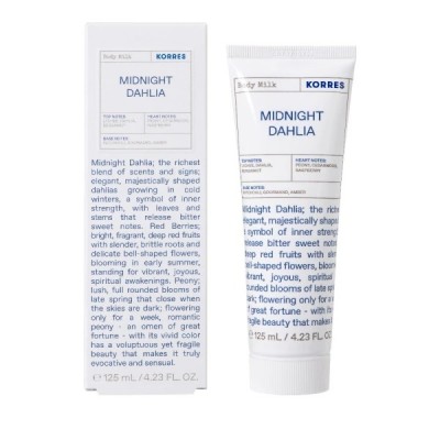 Korres Midnight Dahlia Γαλάκτωμα Σώματος με Άρωμα Ντάλια 125ml